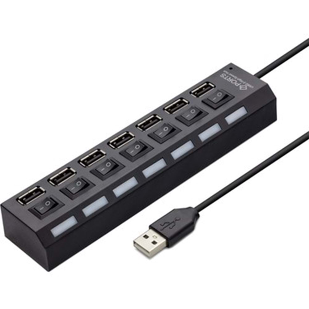 GABBLE GAB-UAP307 USB 7 PORT ÇOKLAYICI