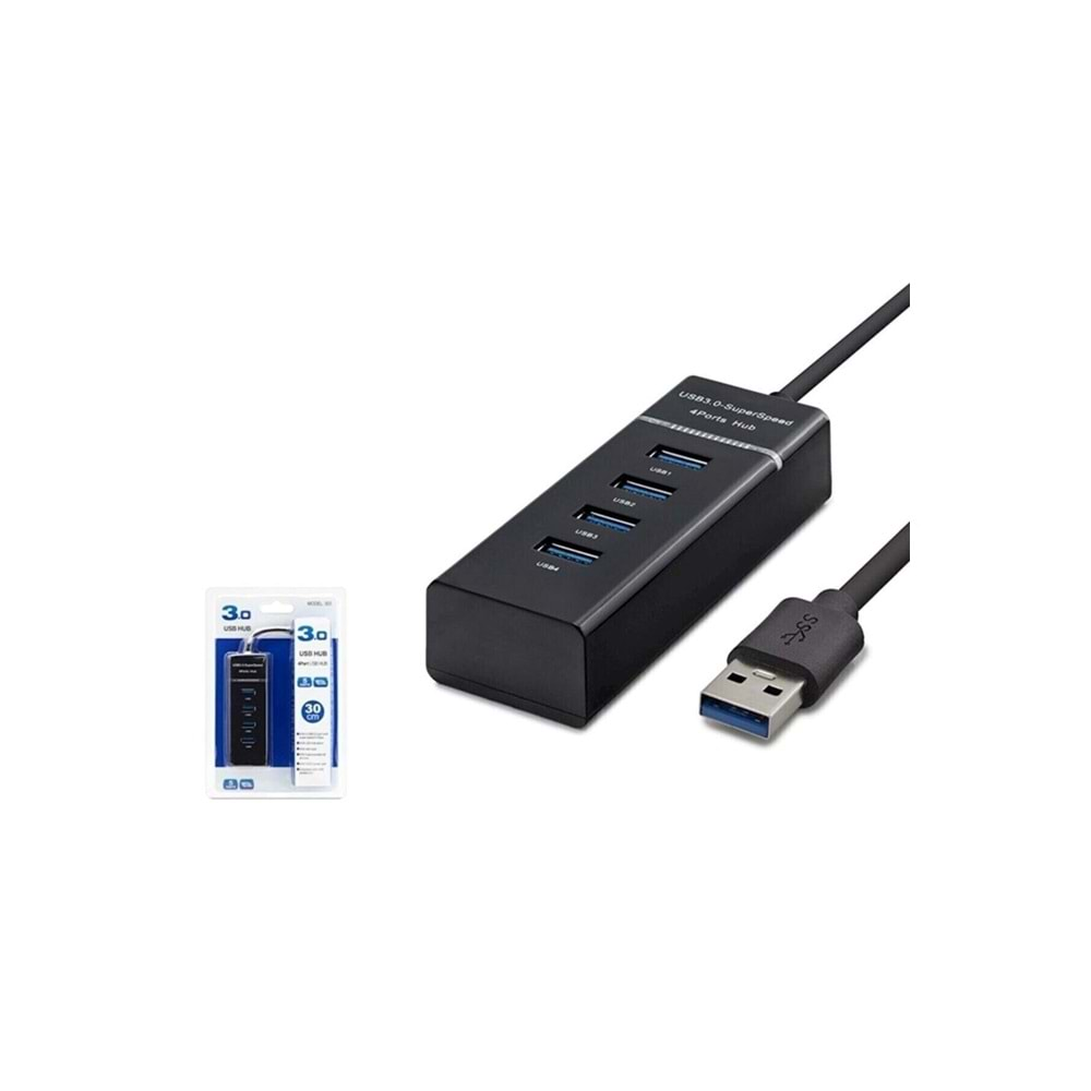 GABBLE GAB-UP430 4 PORT USB 3.0 ÇOKLAYICI