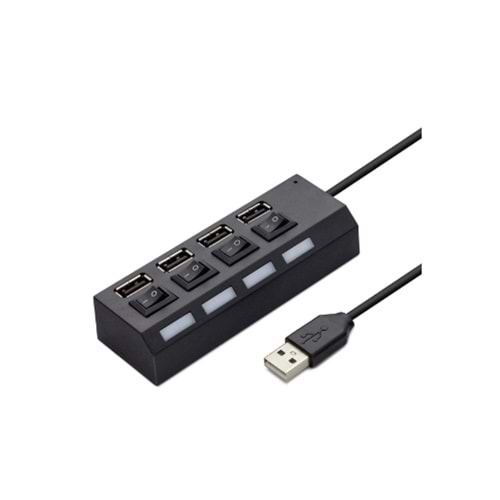 GABBLE GAB-UAP420 4 PORT ANAHTARLI USB 2.0 ÇOKLAYICI